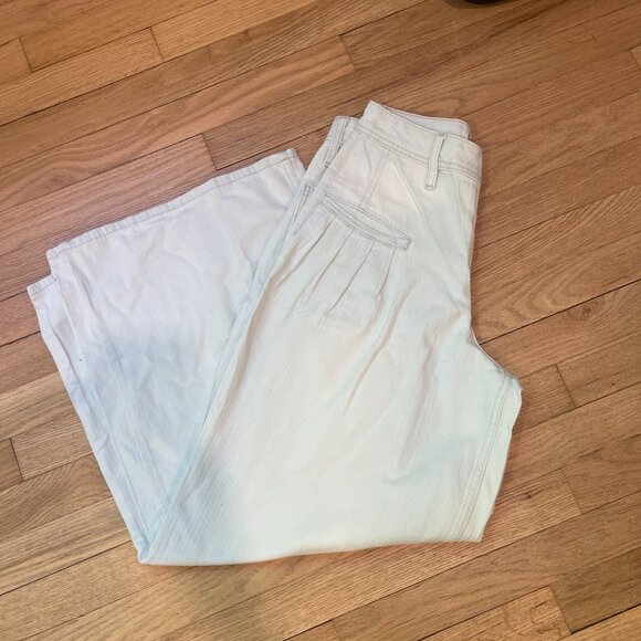065 Free People Charlie Wide-Leg Jeans New without Tags Sizes 28/29 Avail - Picture 6 of 6